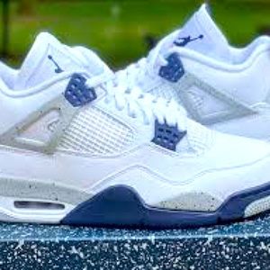 Jordan 4 navy blue